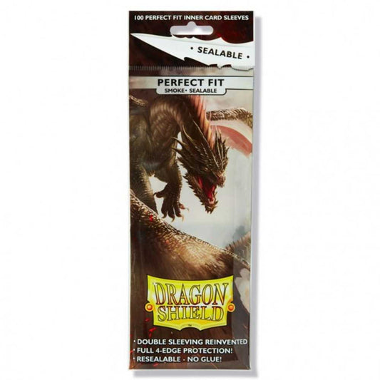 Dragon Shield: Perfect Fit - Double Sleeve, Smoke(100)