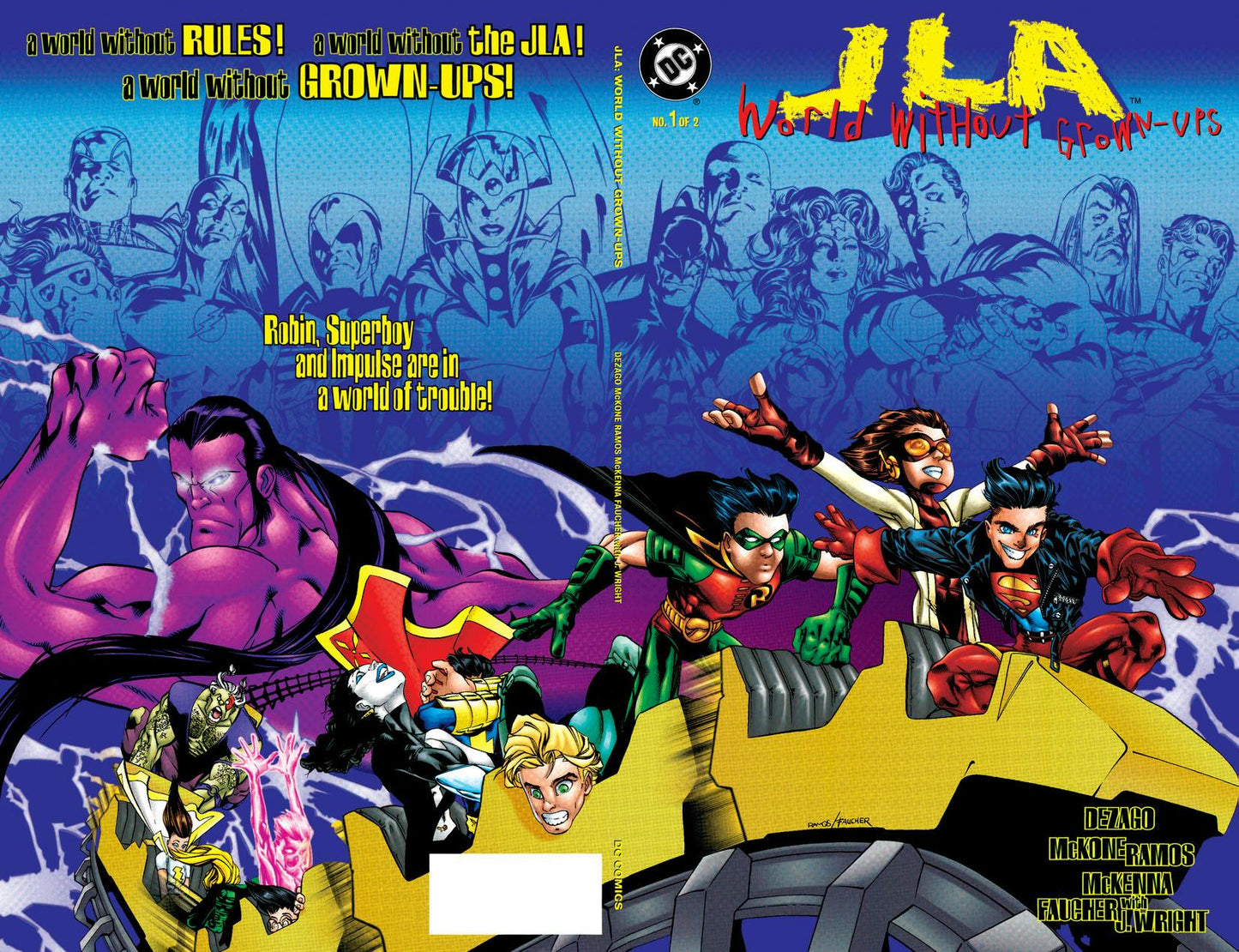 JLA: World Without Grown-Ups #1