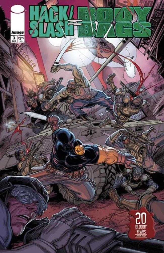 Hack Slash Body Bags #3 (Of 4) Cover B Steve Kurth Variant (Mature)