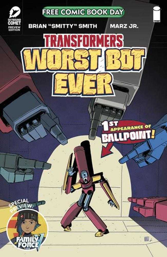 Free Comic Book Day 2025 - Bundle Of 25 - Transformers Worst Bot Ever Special