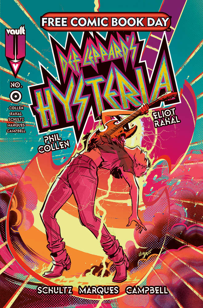 Free Comic Book Day 2025 Single Unit Def Leppards Hysteria Free Comic Book Day Special (Ne
