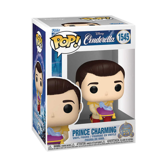 Pop Disney Cinderella's 75th Prince Charming Figure
