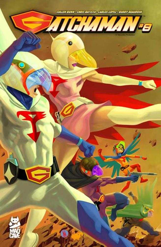 Gatchaman #8 Cover A Inaki Miranda