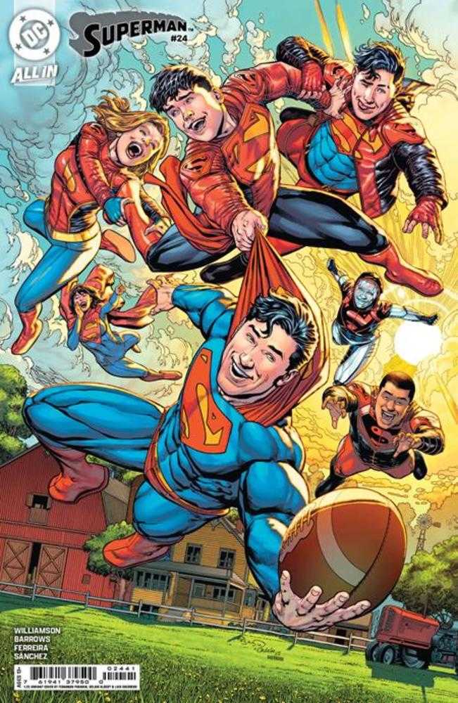 Superman #24 Cover F 1 in 25 Fernando Pasarin & Oclair Albert Card Stock Variant