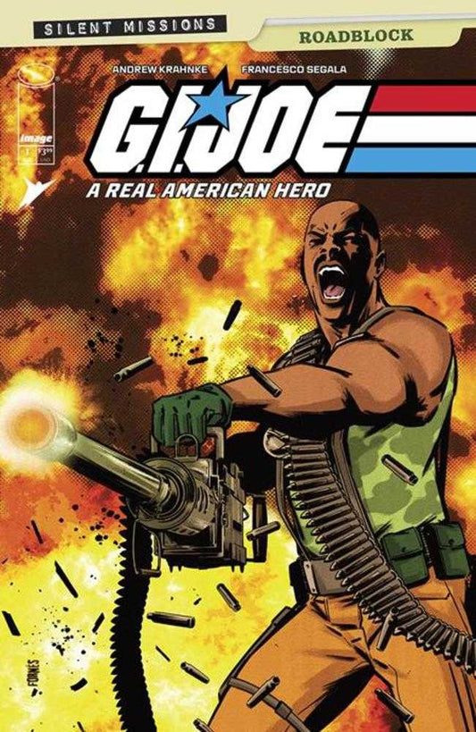 G.I. Joe A Real American Hero Roadblock #1 (One Shot) Cover B Jorge Fornes Variant