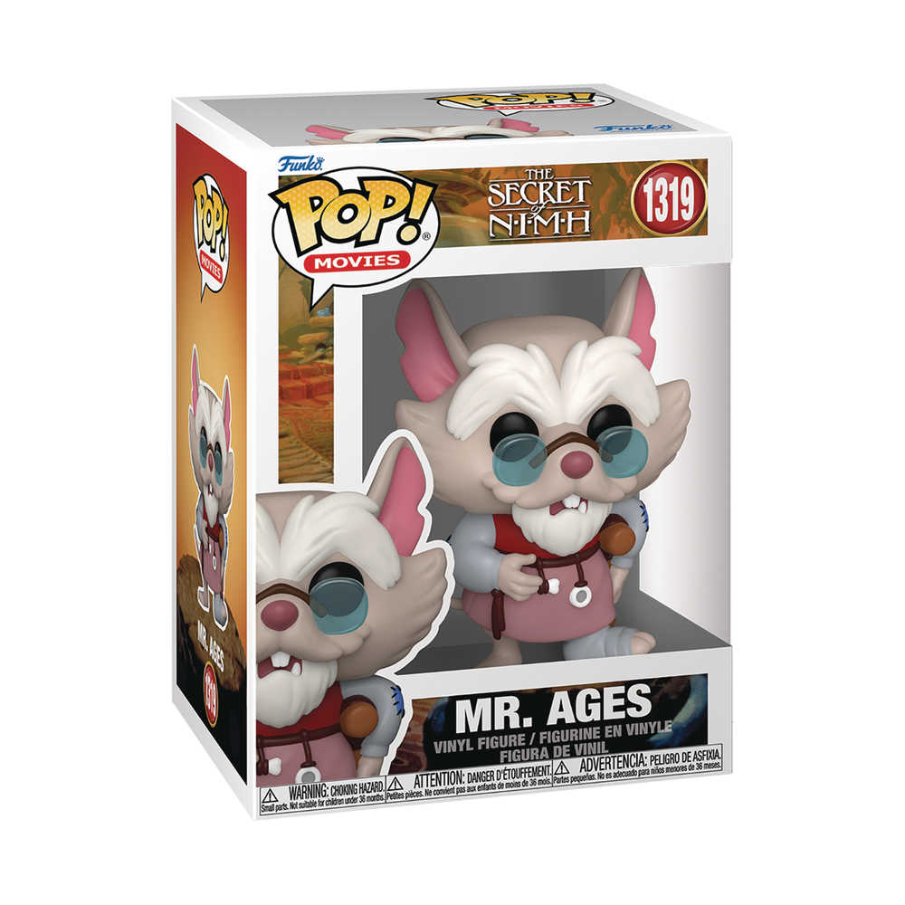 Pop Movies Secret Of Nimh Mr. Ages Vinyl Figure
