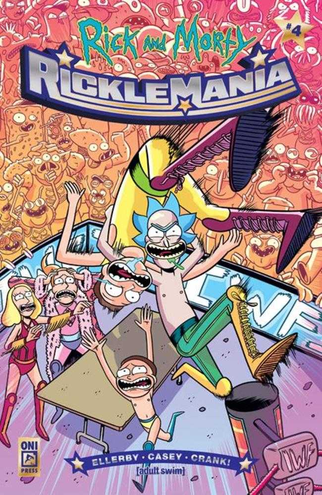 Rick And Morty Ricklemania #4 Cover A Ellerby