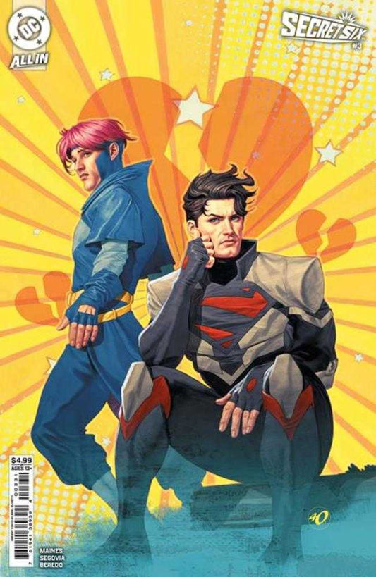 Secret Six #3 (Of 6) Cover B Ariel Olivetti Card Stock Variant