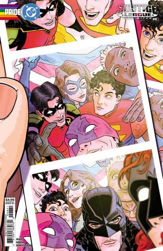 Justice League Unlimited #8 Cover E Hayden Sherman DC Pride Card Stock Variant (We Are Yesterday)