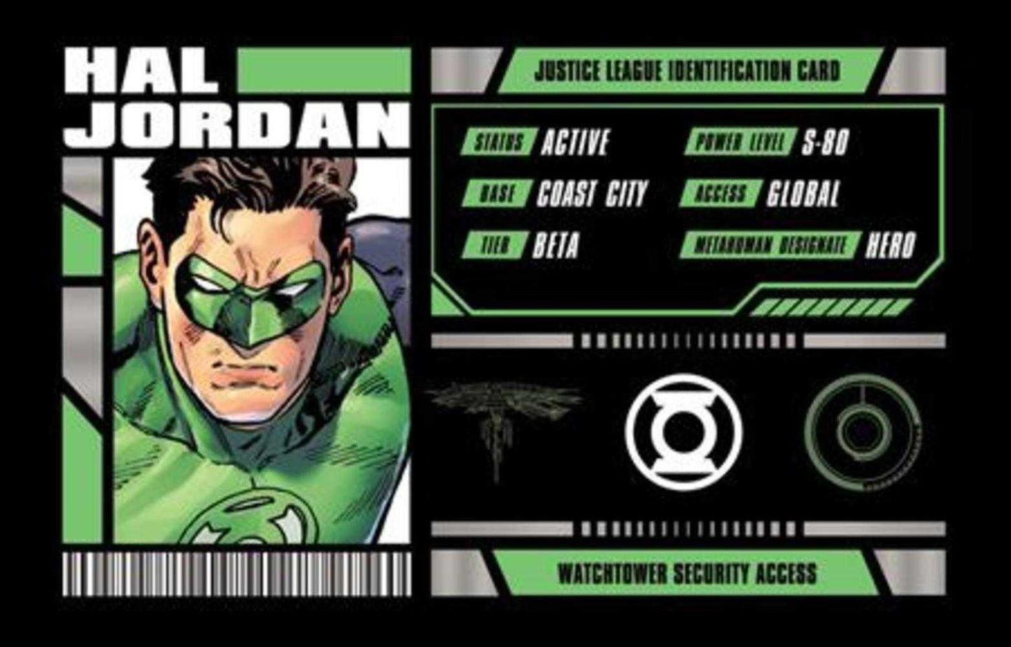 Hal Jordan Justice League Membership Card Opt-In Bundles Of 25 (Free)