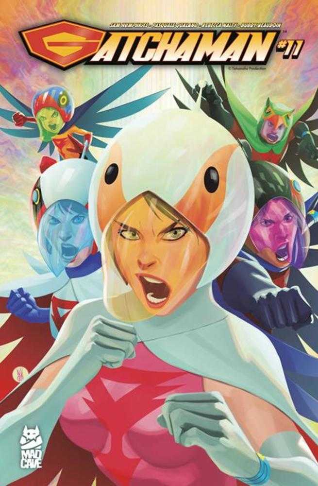 Gatchaman #11 Cover A Inaki Miranda