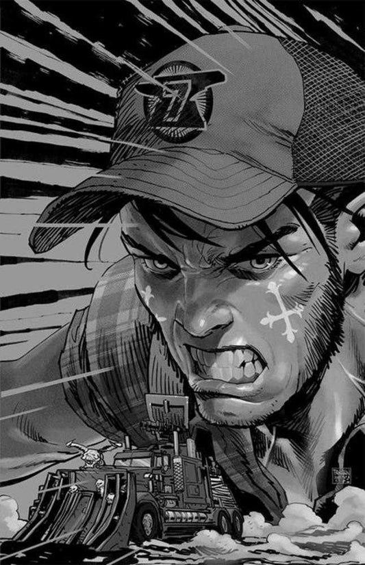 Big Rig #2 Cover H 1 in 25 Dan Panosian Bw Variant (Mature)