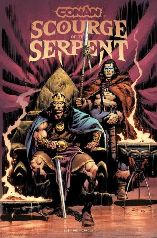 Conan The Barbarian Scourge Of The Serpent #1 (Of 4) Cover F Roberto De La Torre Foil Trade Variant (Mature)