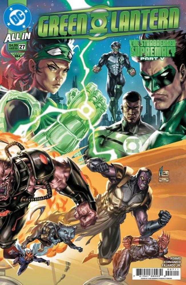 Green Lantern #27 Cover A V Ken Marion (Starbreaker Supremacy)