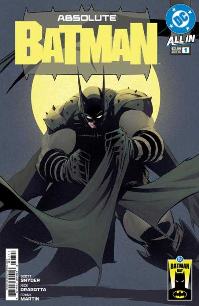 Batman Day 2025: Absolute Batman #1 Cover A Nick Dragotta