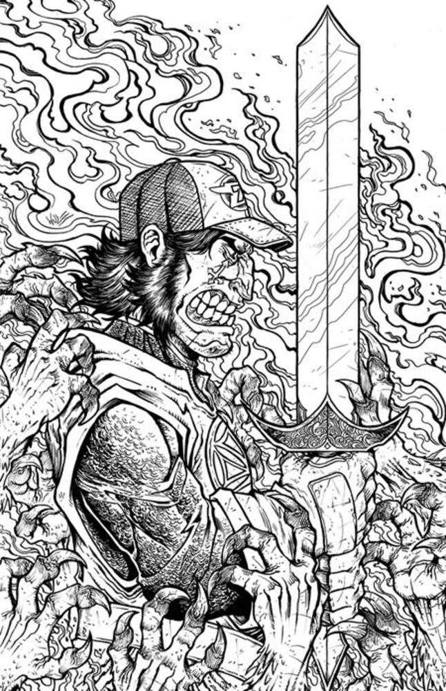 Big Rig #4 Cover H 1 in 25 Maria Wolf Black & White Variant