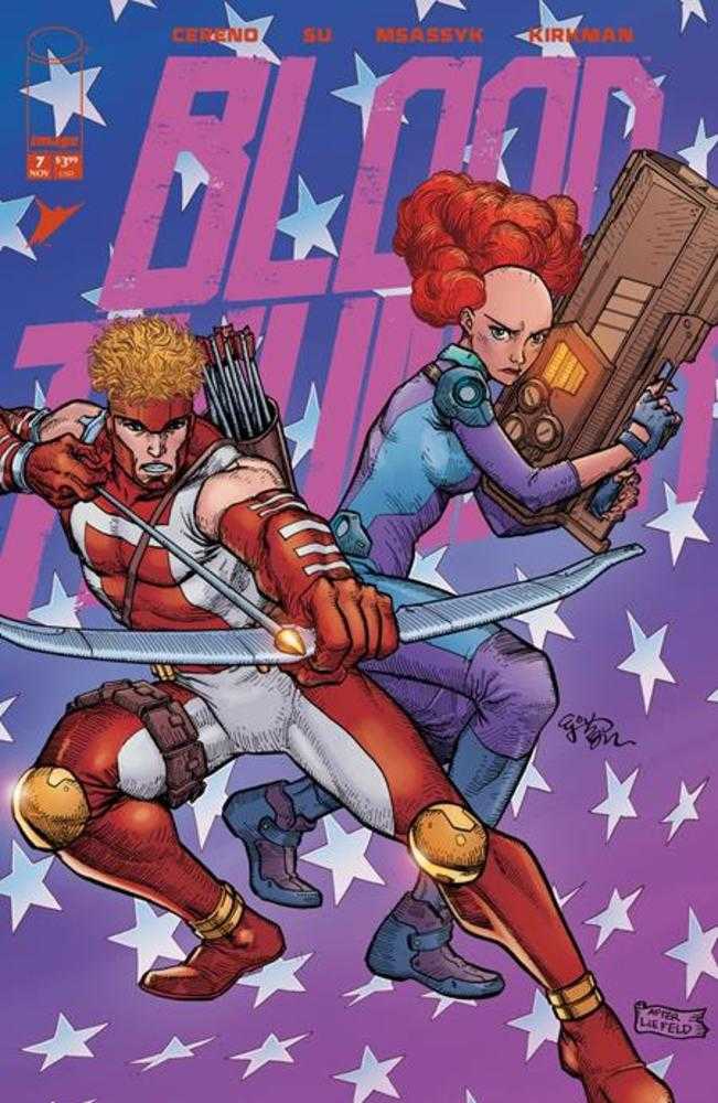 Blood & Thunder #7 Cover G Ej Su Youngblood Team Up Variant (Mature)