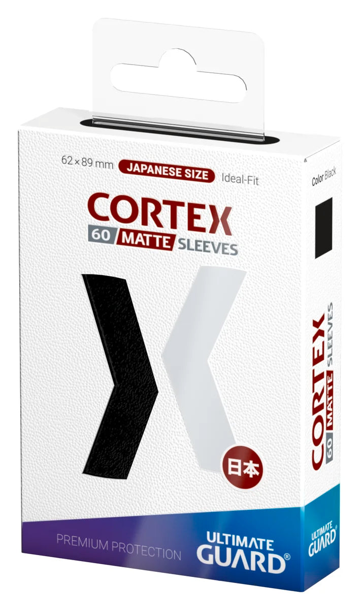 Cortex Sleeves: Japanese Size Glossy Black (60)