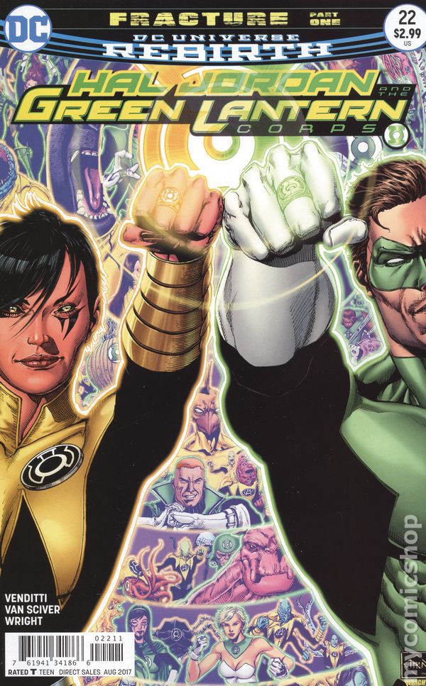 Hal Jordan and the Green Lantern Corps #22A
