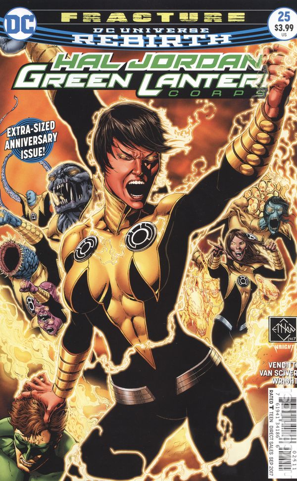Hal Jordan and the Green Lantern Corps #25A
