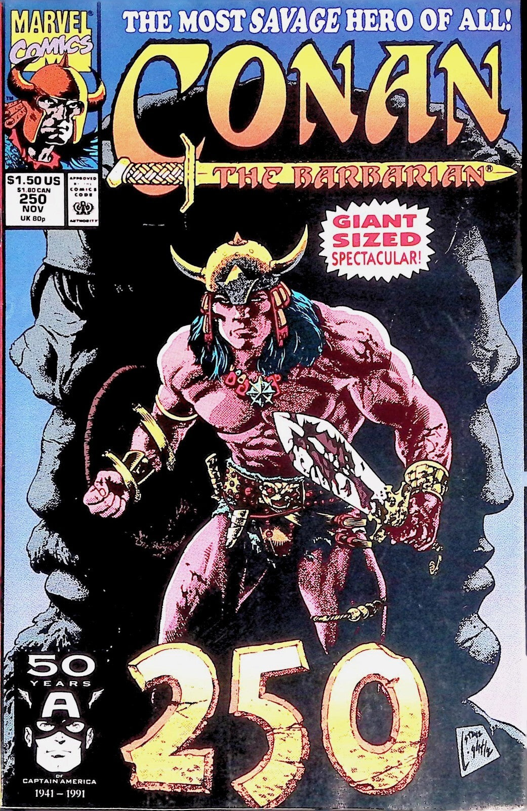 Conan the Barbarian, Vol. 1 #250