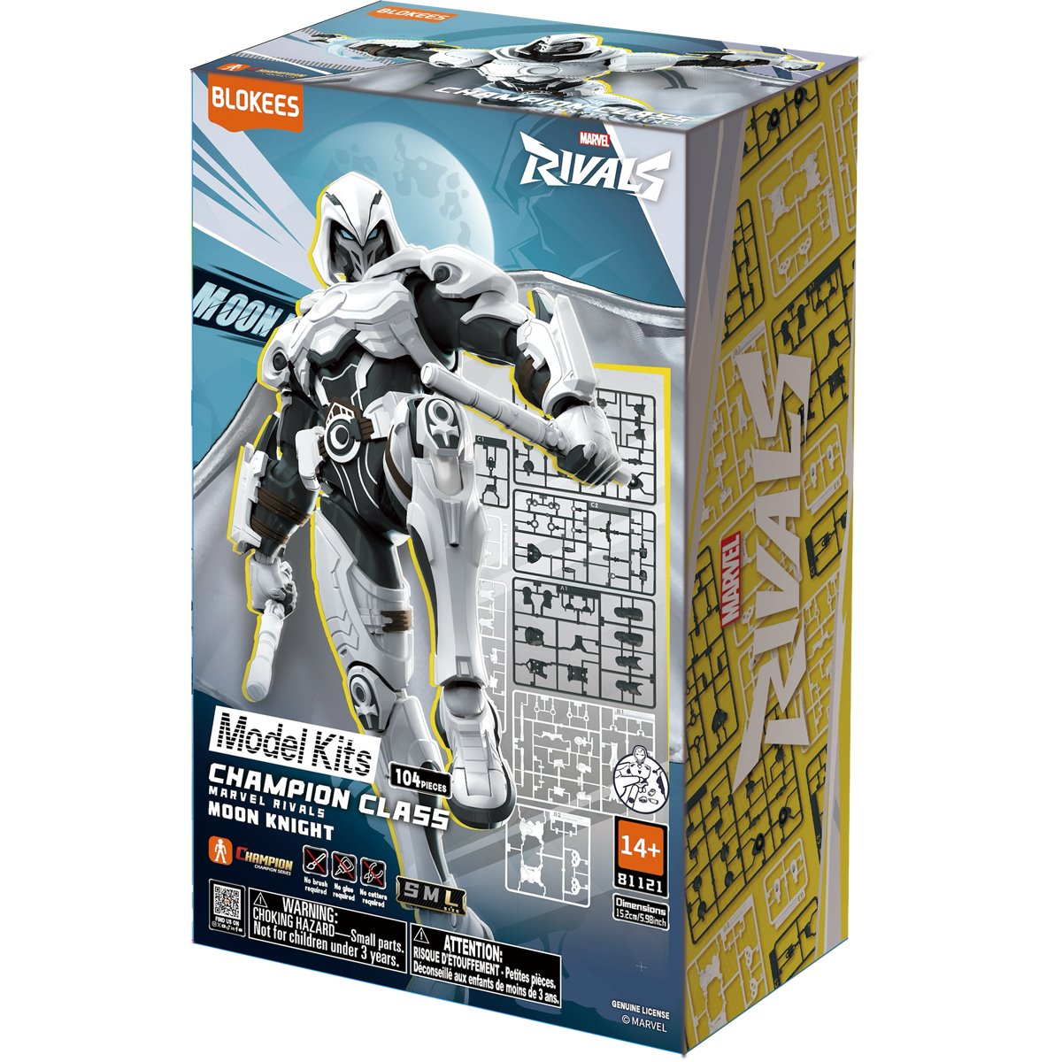 Blokees: Marvel Rivals Moon Knight Champion Class CC10 Model Kit