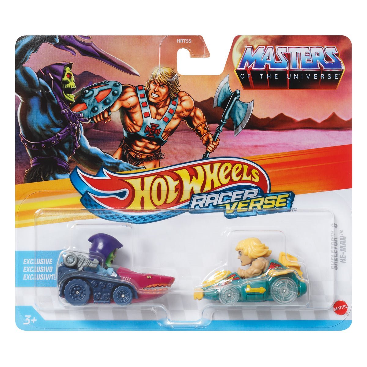 Hot Wheels Racerverse 2 Pack: Skeletor and He-Man