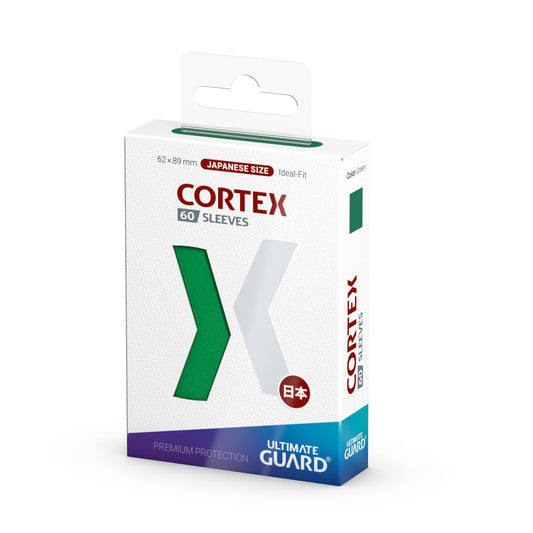 Cortex Sleeves: Japanese Size Glossy Green (60)