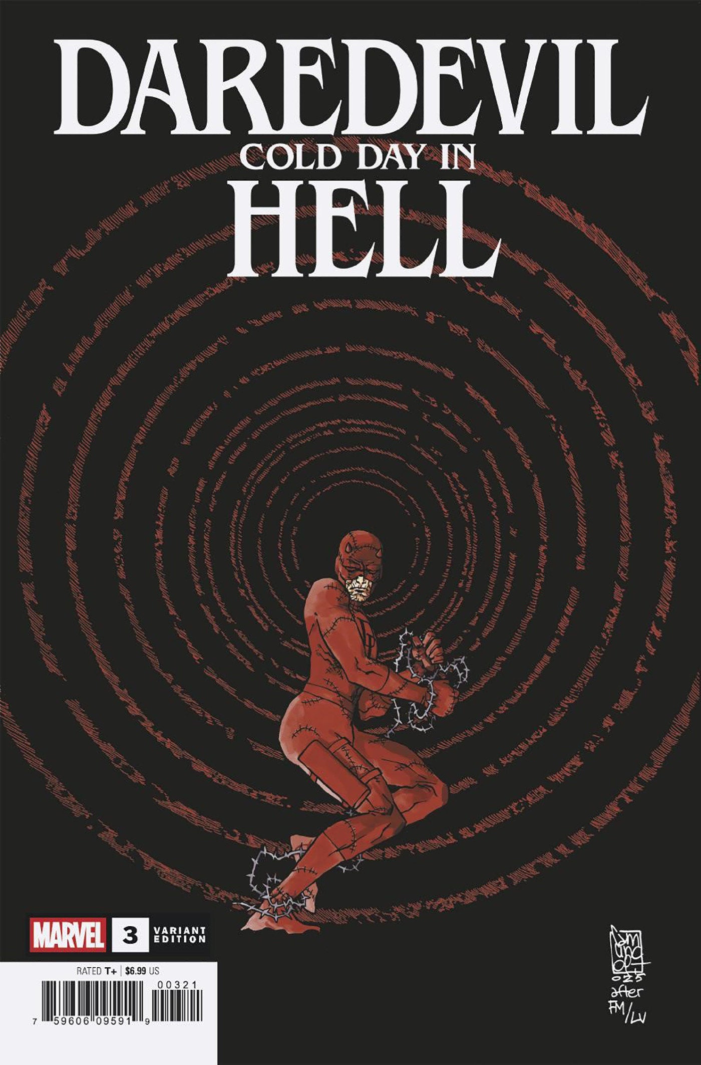 Daredevil: Cold Day In Hell #3 Giuseppe Camuncoli Variant