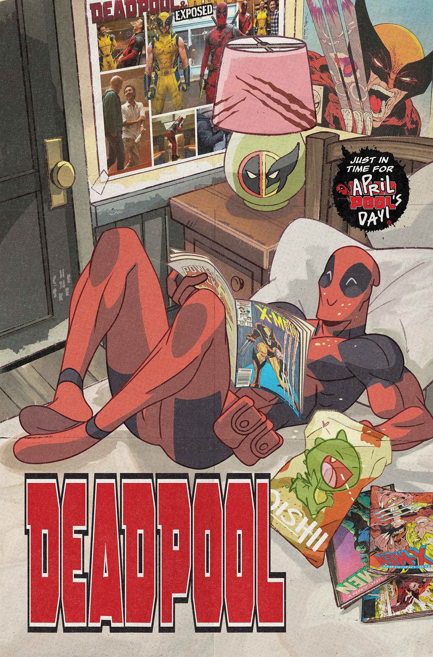 Deadpool #13 Sean Galloway April Pool'S Day Variant