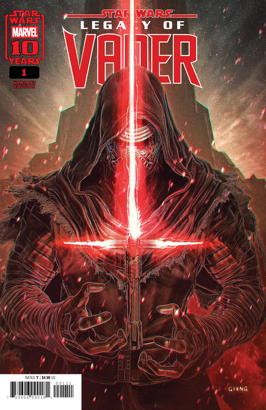 Star Wars Legacy Of Vader #1 25 Copy Variant Edition John Giang Variant