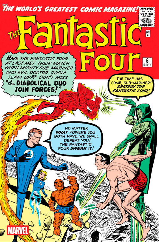Fantastic Four #6 Facsimile Edition