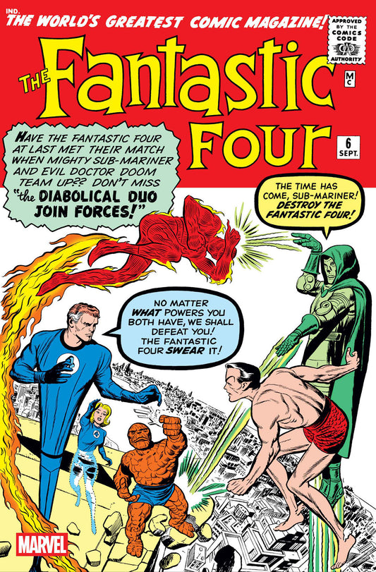 Fantastic Four #6 Facsimile Edition Foil Variant