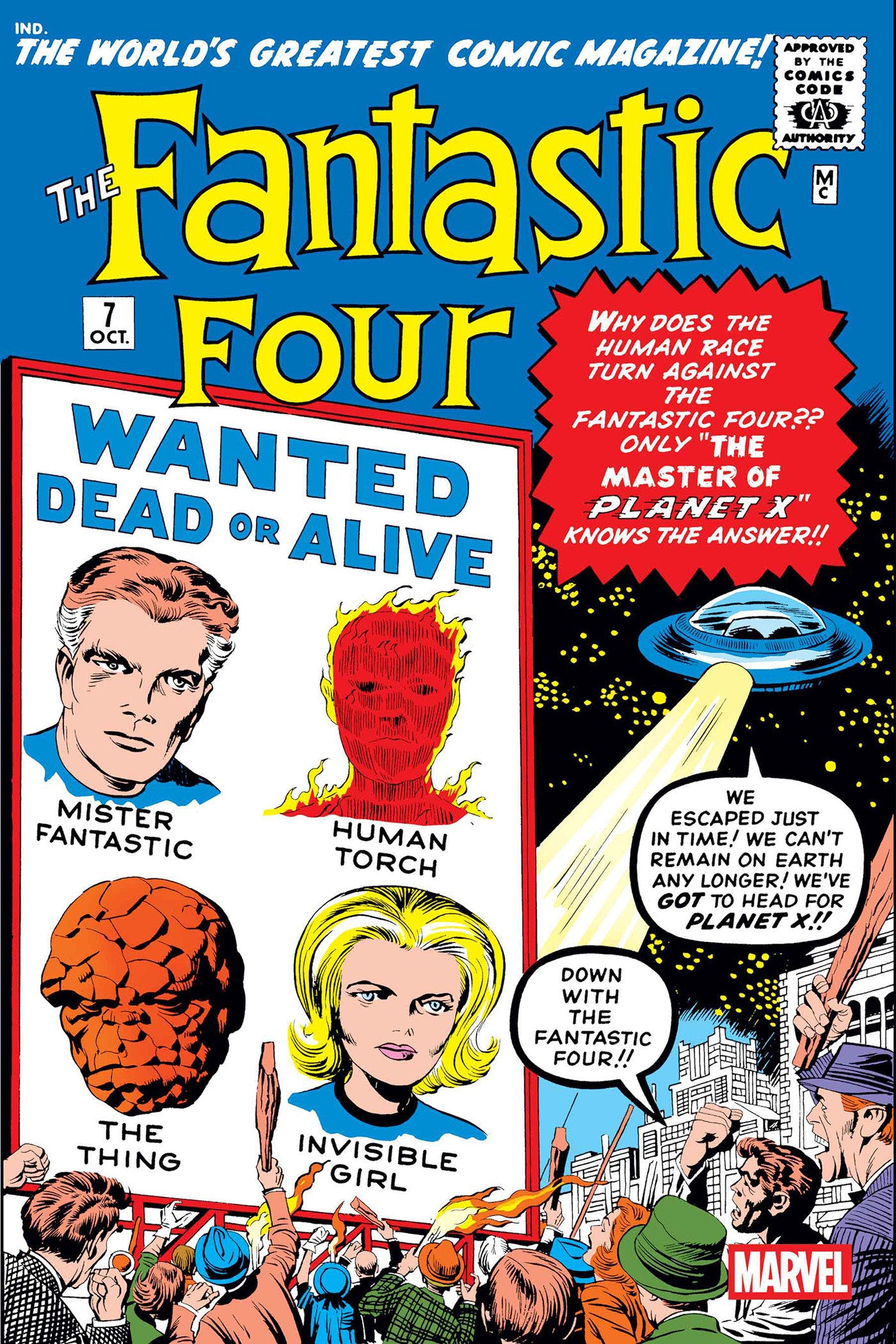 Fantastic Four #7 Facsimile Edition Foil Variant
