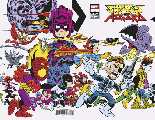 Doctor Strange Of Asgard #2 Chris Giarrusso Marvel Universe Connecting Wrap Variant D [Doom]