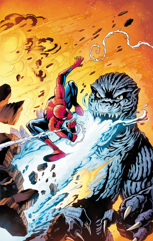Godzilla vs. Spider-Man #1 Chris Campana Full Art Variant