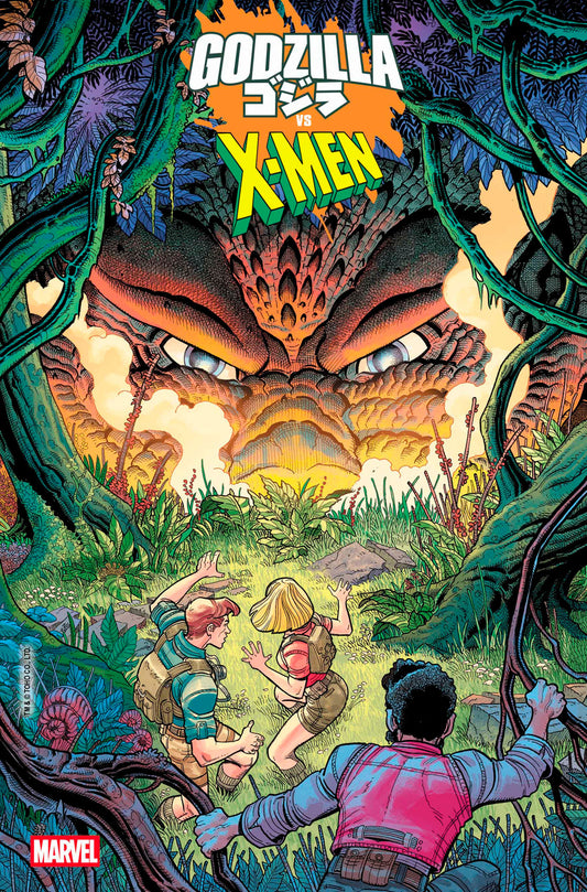 Godzilla vs. X-Men #1 Nick Bradshaw Monster Homage Variant