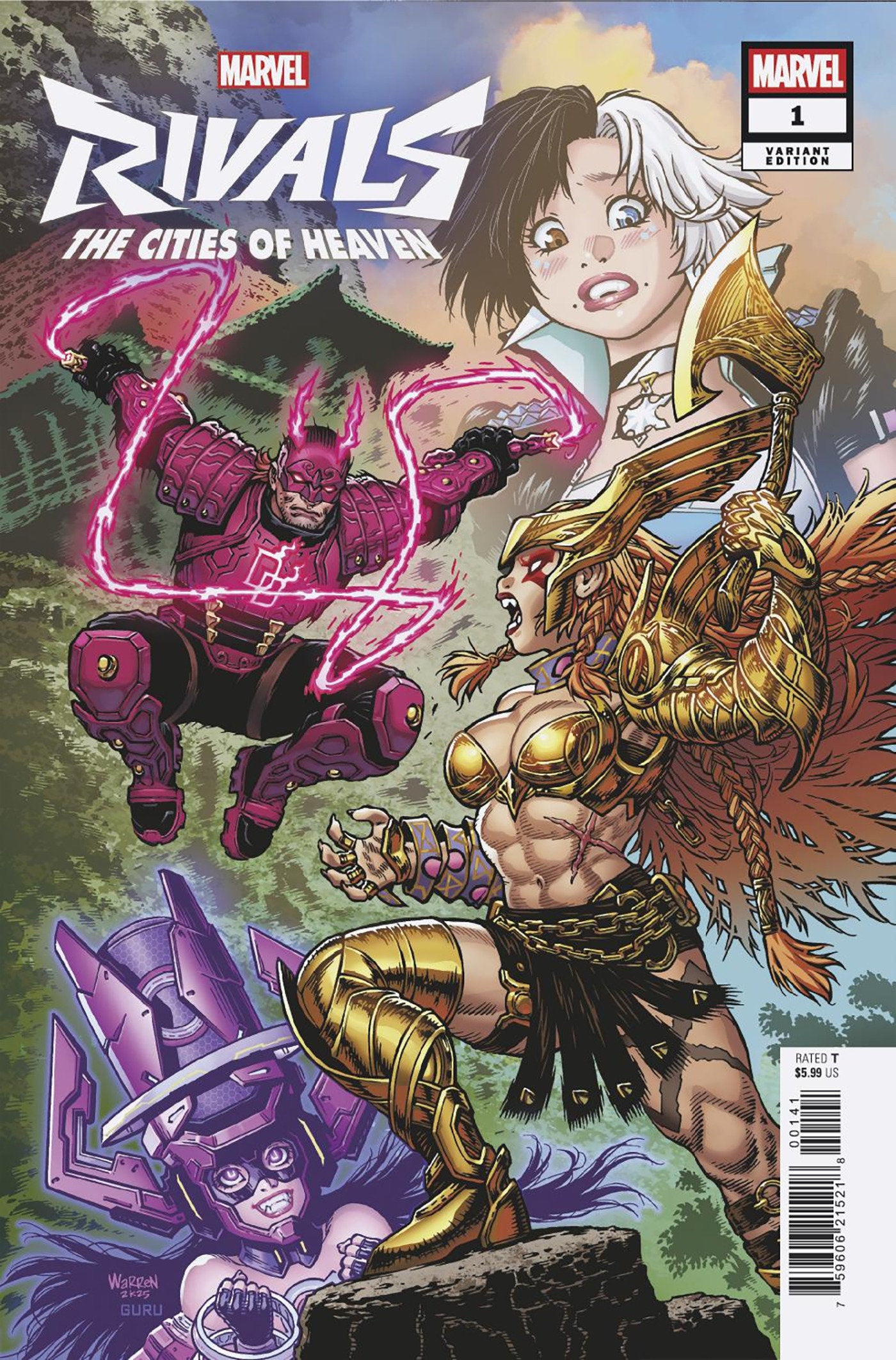 Marvel Rivals: The Cities Of Heaven #1 Adam Warren Variant