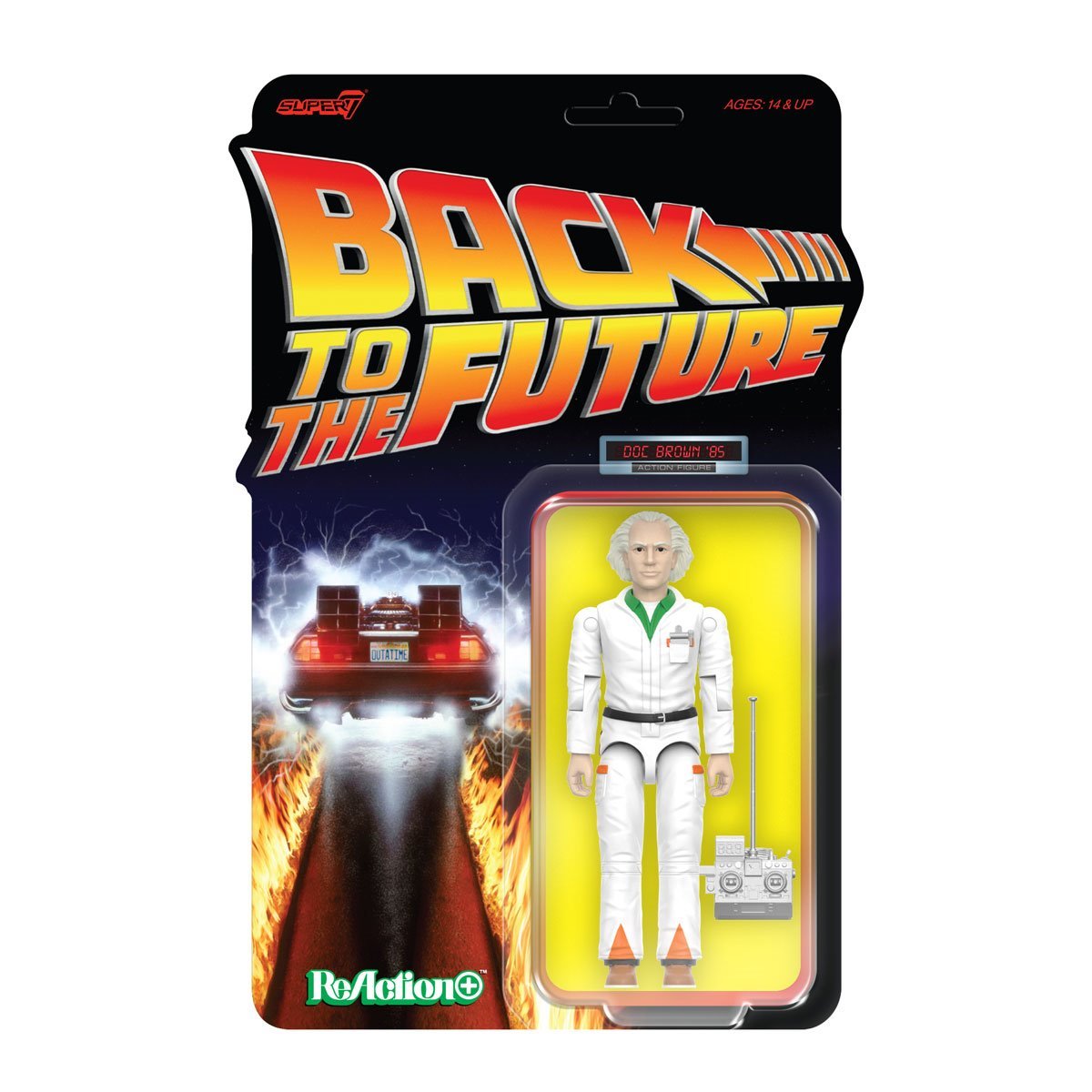 Back to the Future ReAction Figure - Doc Brown (1985)