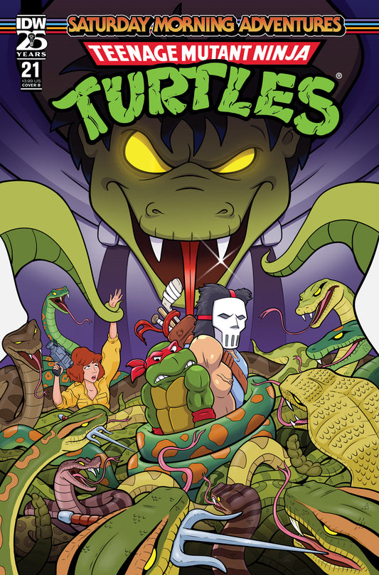 Teenage Mutant Ninja Turtles Saturday Morning Adventure #21 Cover B Pearce