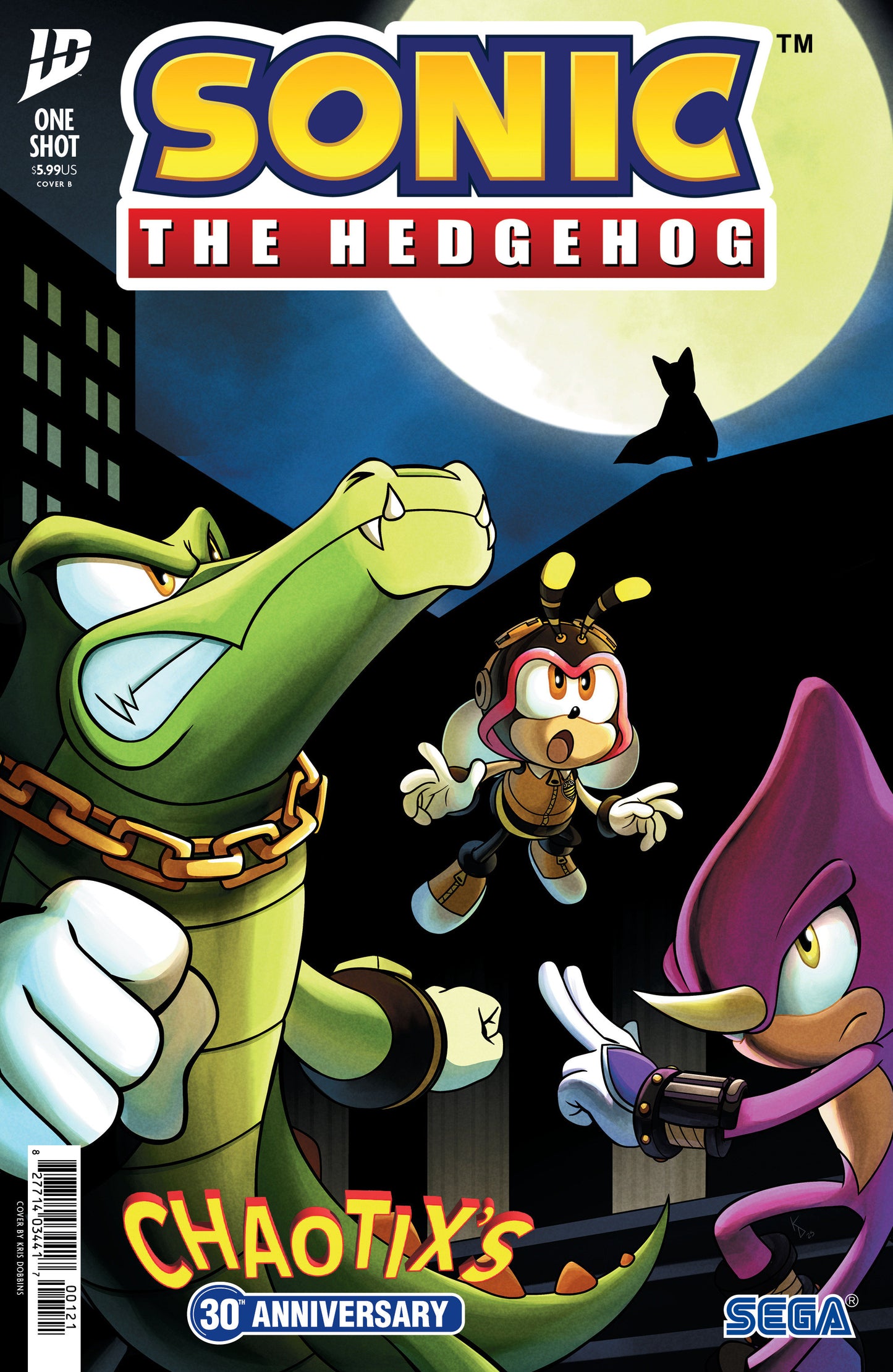 Sonic The Hedgehog: Chaotix's 30th Anniversary Special Variant B (Dobbins)