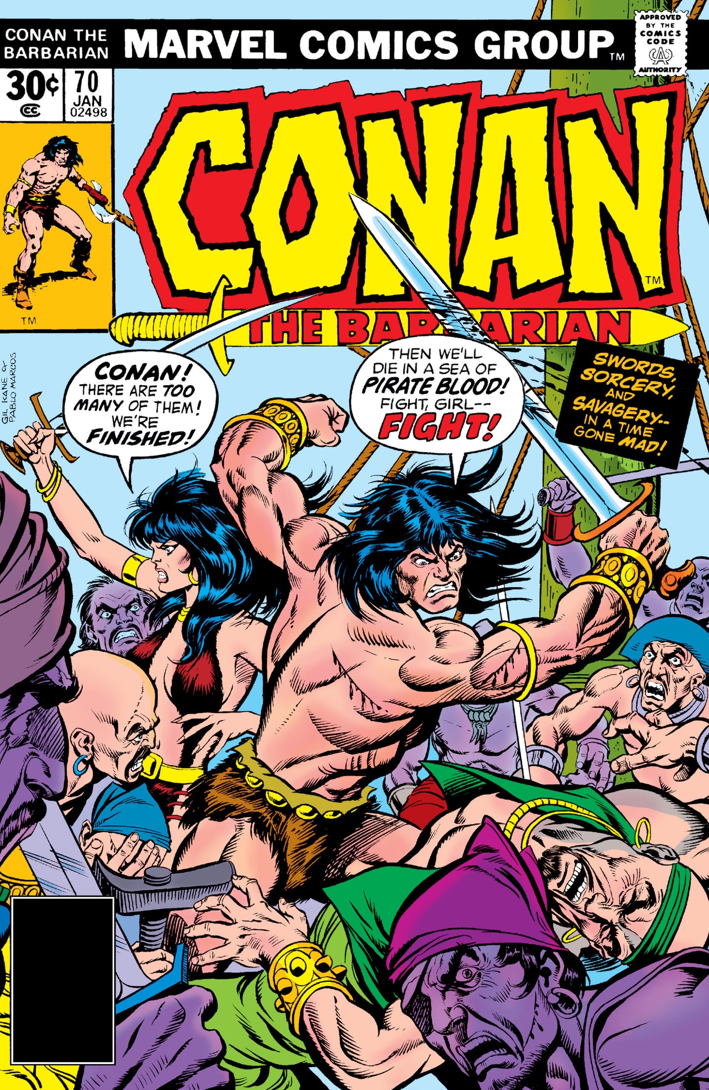 Conan the Barbarian (Marvel) #70