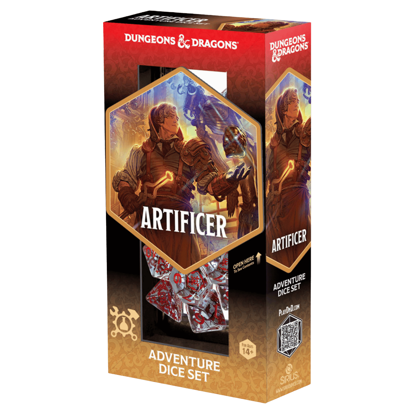 Dungeons & Dragons: Adventure Dice - Artificer, Clear