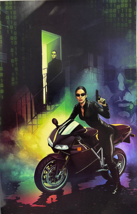 Tidalwave Comics: Keanu Reeves Biography - Matrix Exclusive Cover