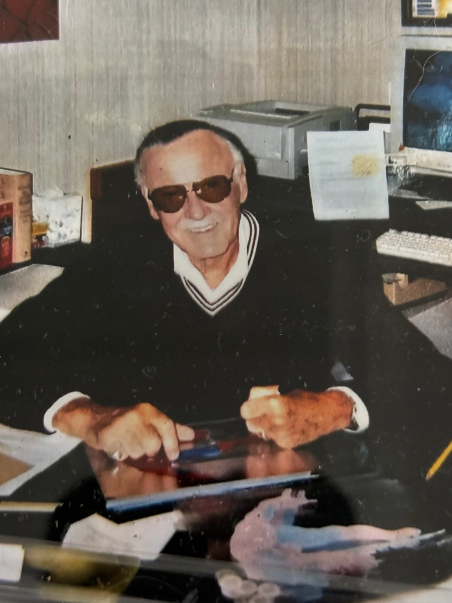 Spider-Man Animation Cell Set (Stan Lee Autograph)