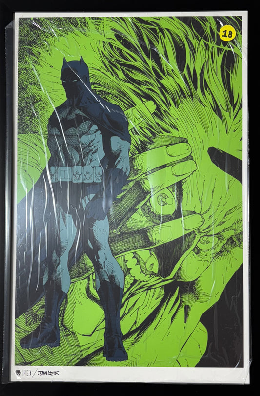 Art Print: Batman and Joker (Jim Lee)