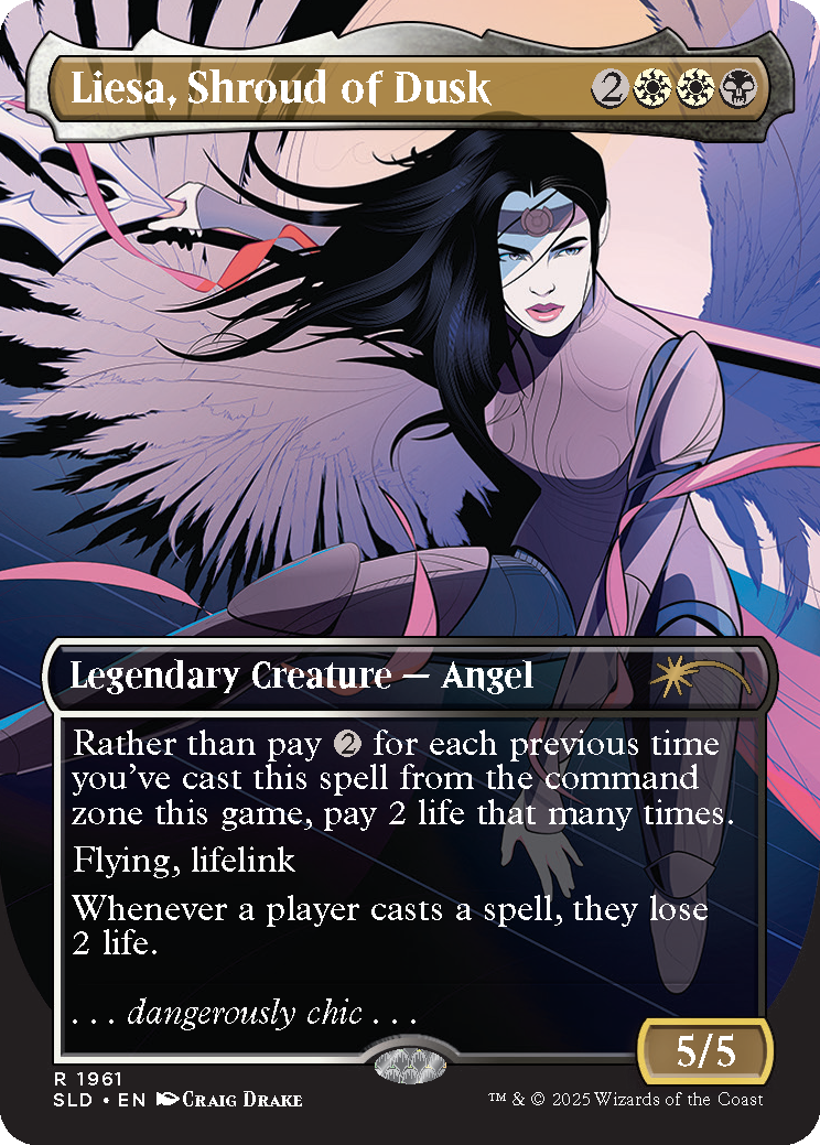Magic the Gathering Single Card: Liesa, Shroud of Dusk