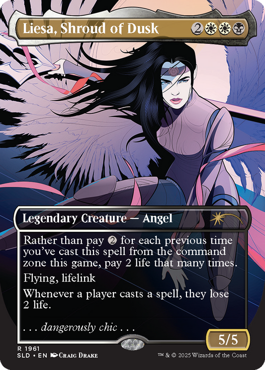 Magic the Gathering Single Card: Liesa, Shroud of Dusk