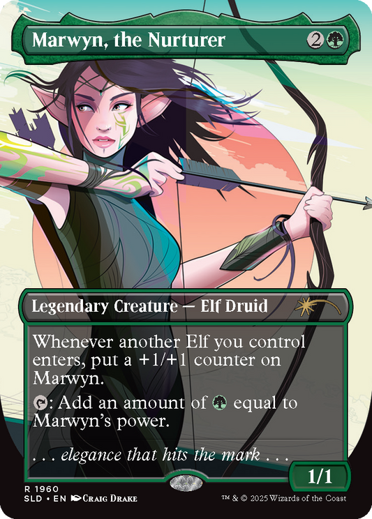 Magic the Gathering Single Card: Marwyn, the Nurturer