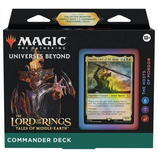 Magic the Gathering: Lord of the Rings: Tales of Middle-Earth Commander Deck - The Hosts of Mordor